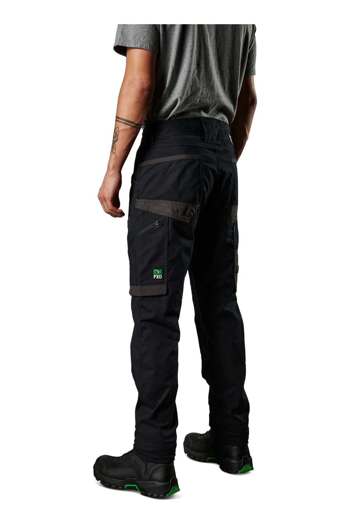 FXD Men's WP-11 Cuff Work Pant - Black