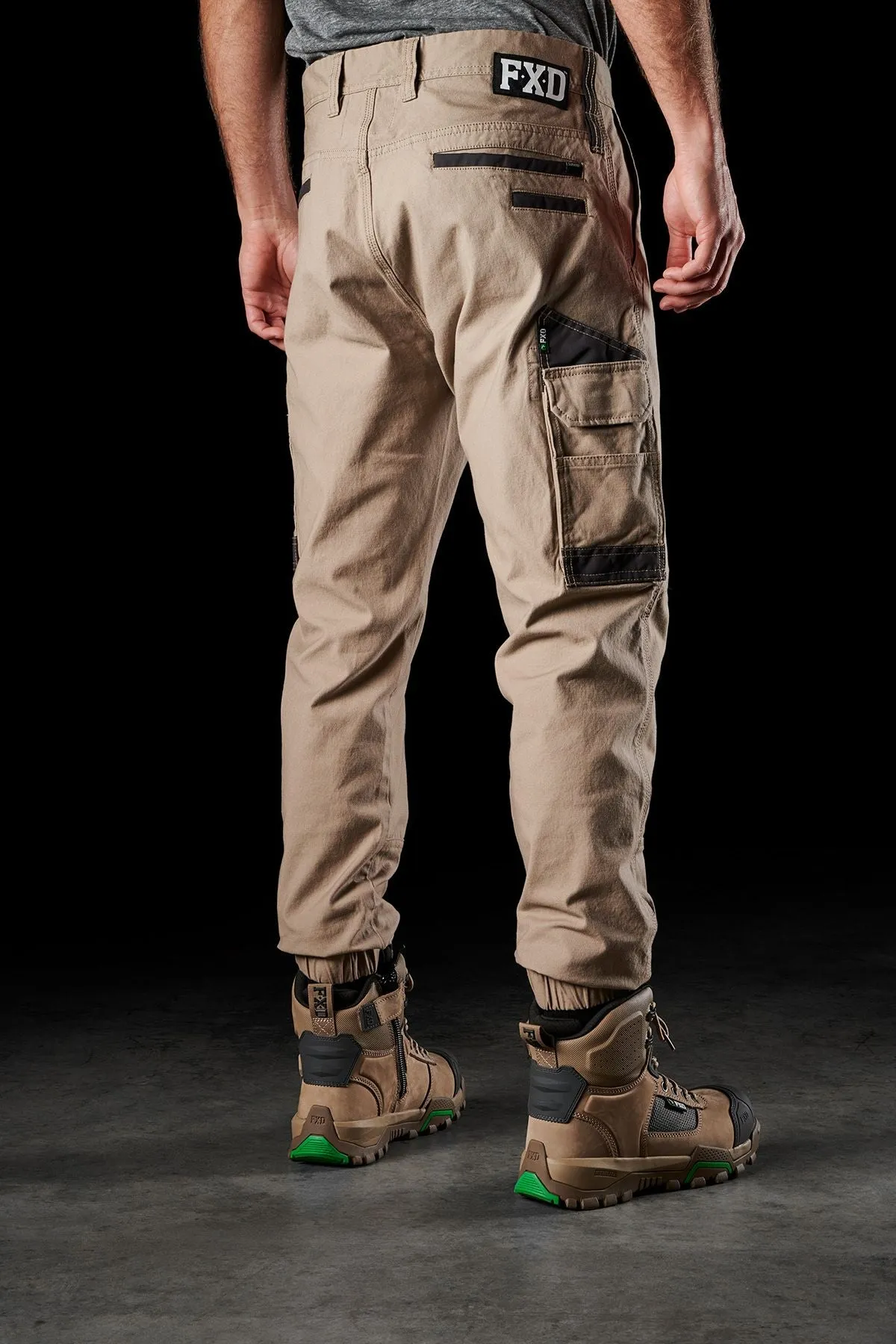 FXD Men's WP-4 Stretch Cuff Work Pants - Khaki