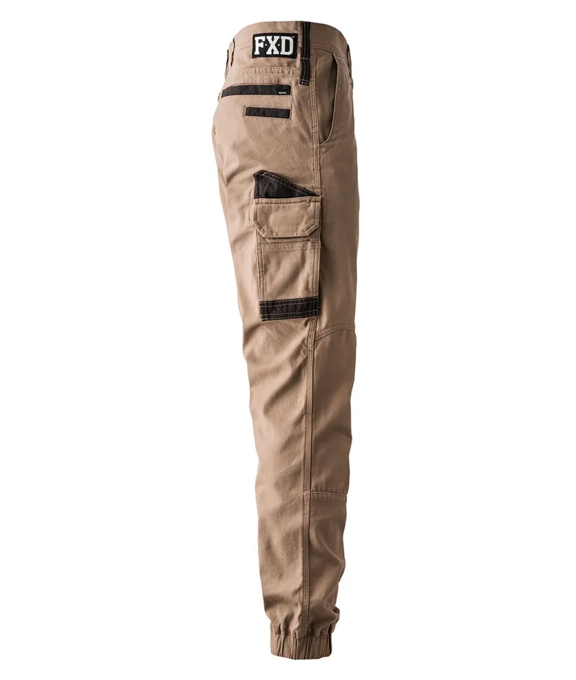 FXD Men's WP-4 Stretch Cuff Work Pants - Khaki