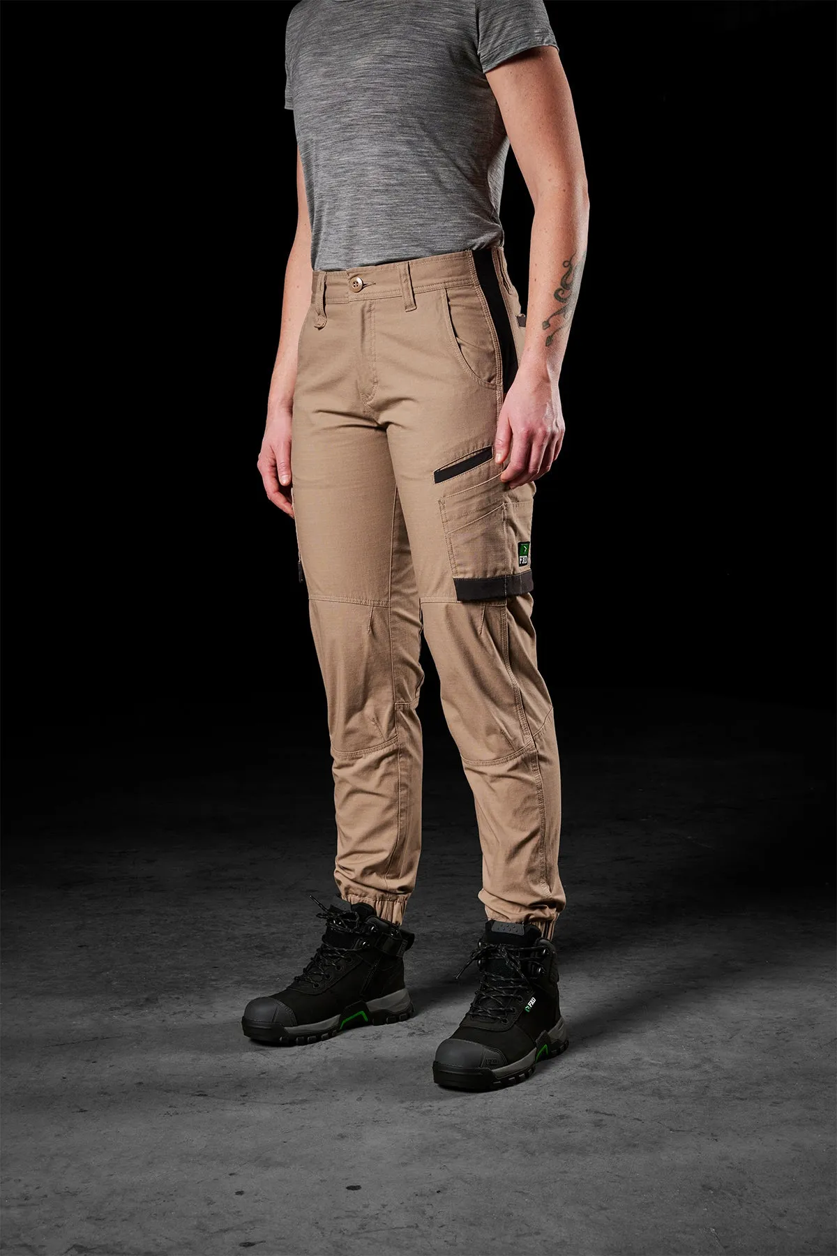 FXD Women's WP-8W Cuff Pant - Khaki