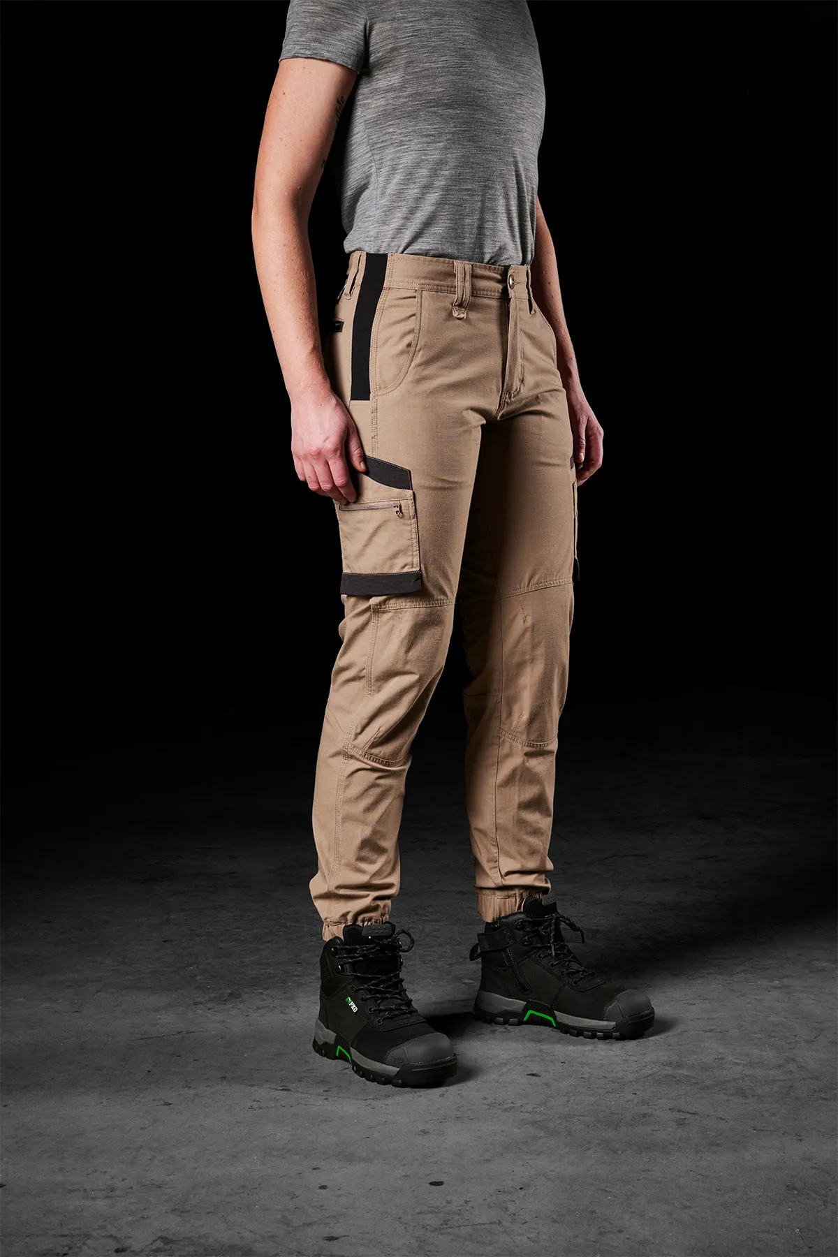 FXD Women's WP-8W Cuff Pant - Khaki