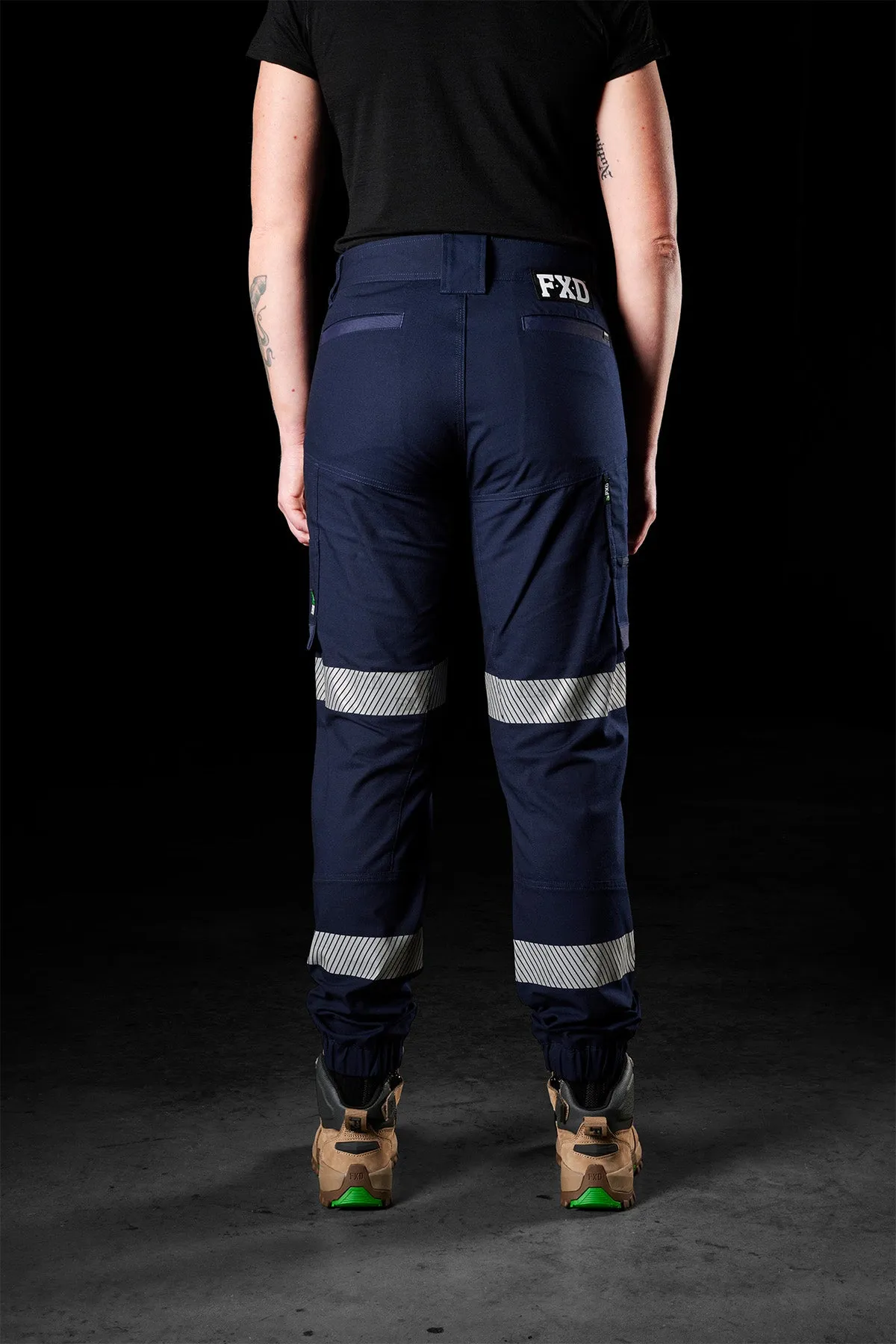 FXD Women's WP-8WT Taped Cuff Pant - Navy