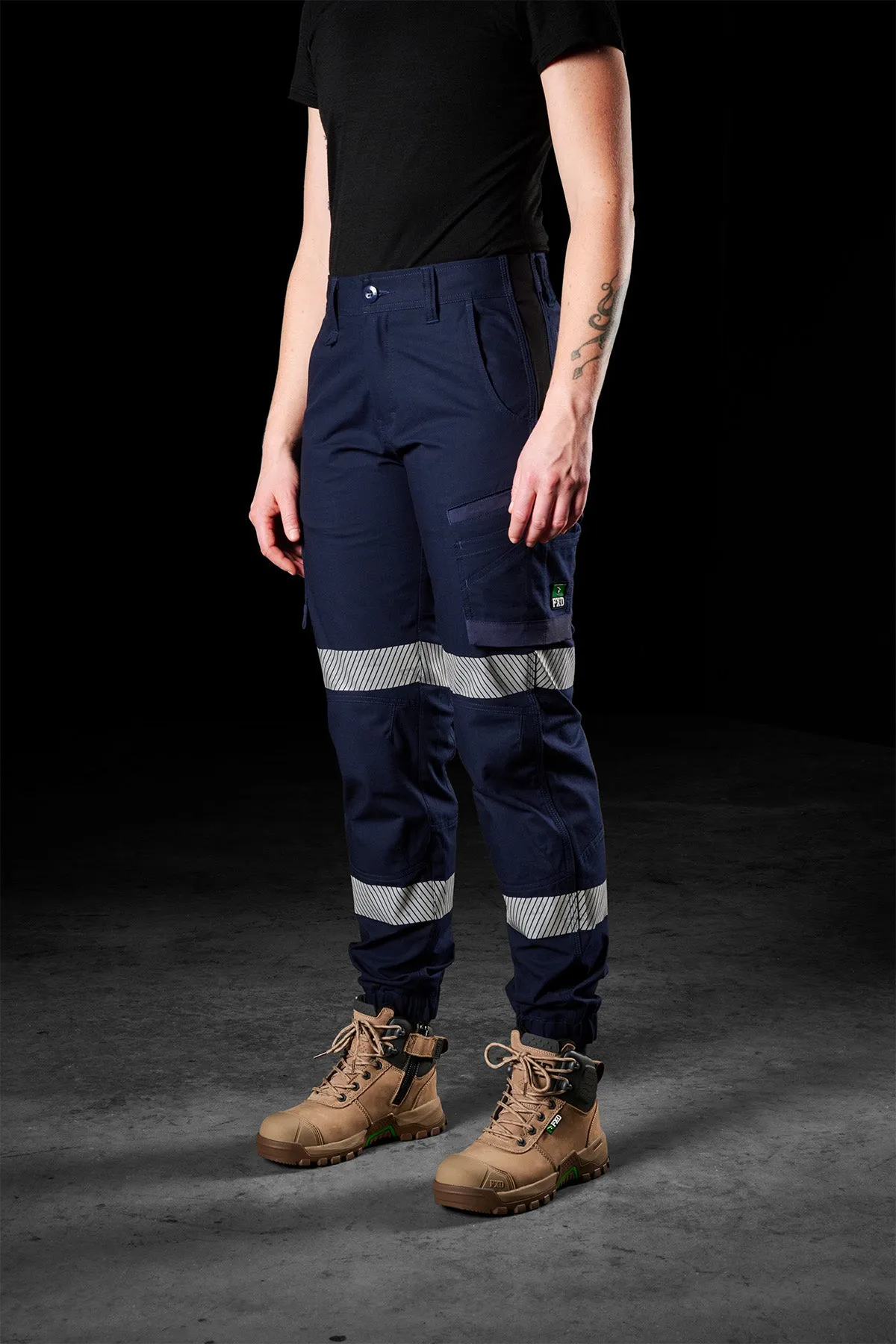 FXD Women's WP-8WT Taped Cuff Pant - Navy