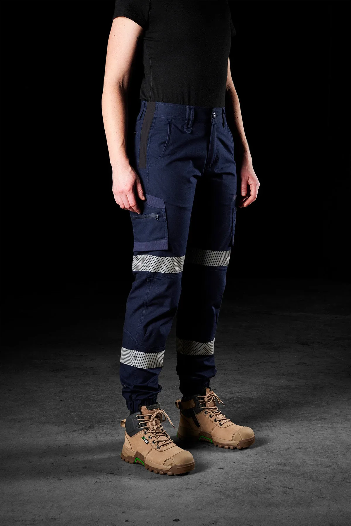 FXD Women's WP-8WT Taped Cuff Pant - Navy