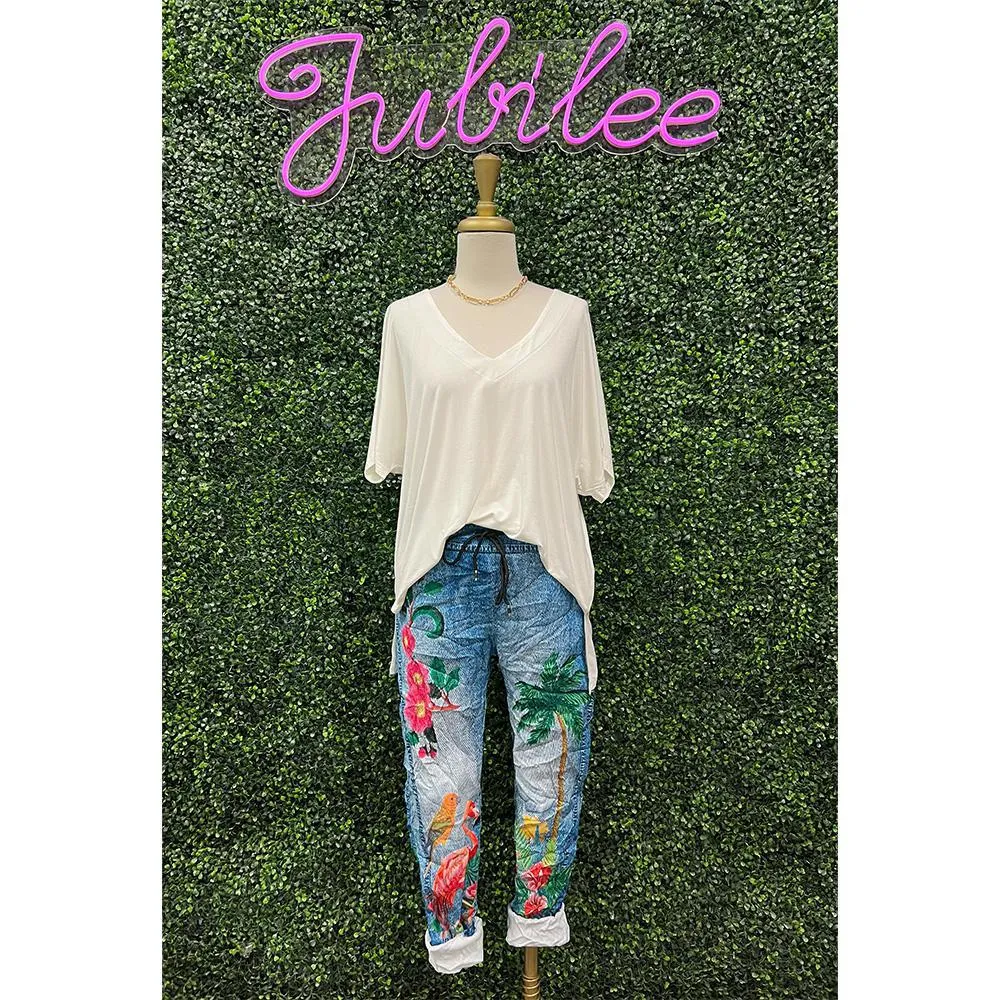 Geniviv Flamingo Pant
