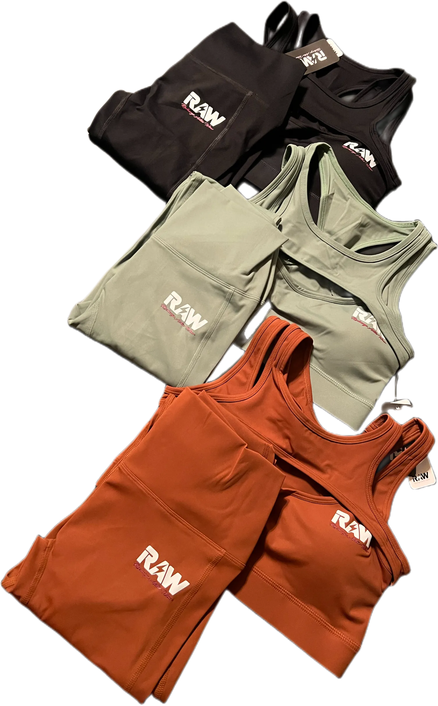 Get Physical Sports Bra - Rust
