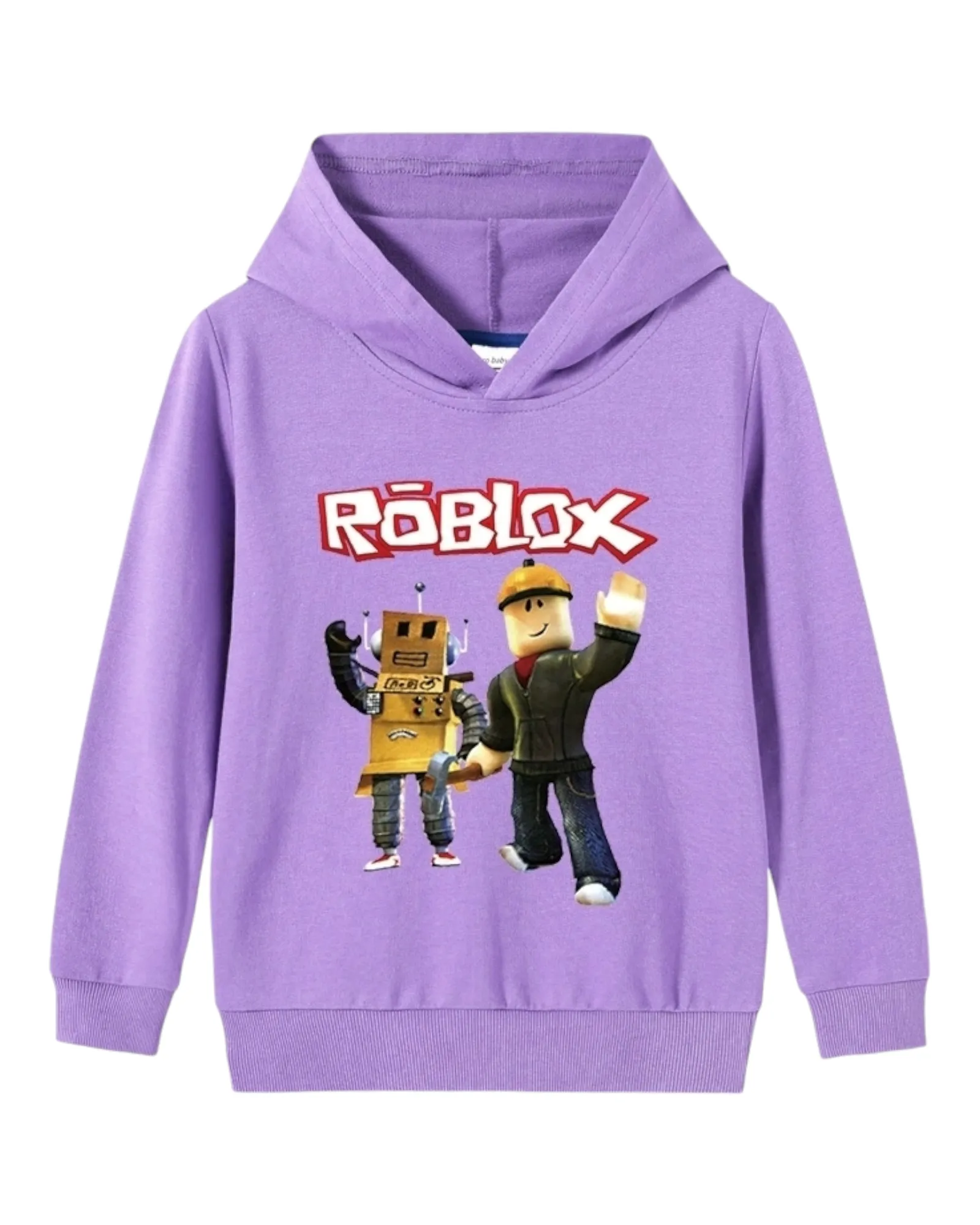 Girls' Graphic Hoodie with Roblox Design