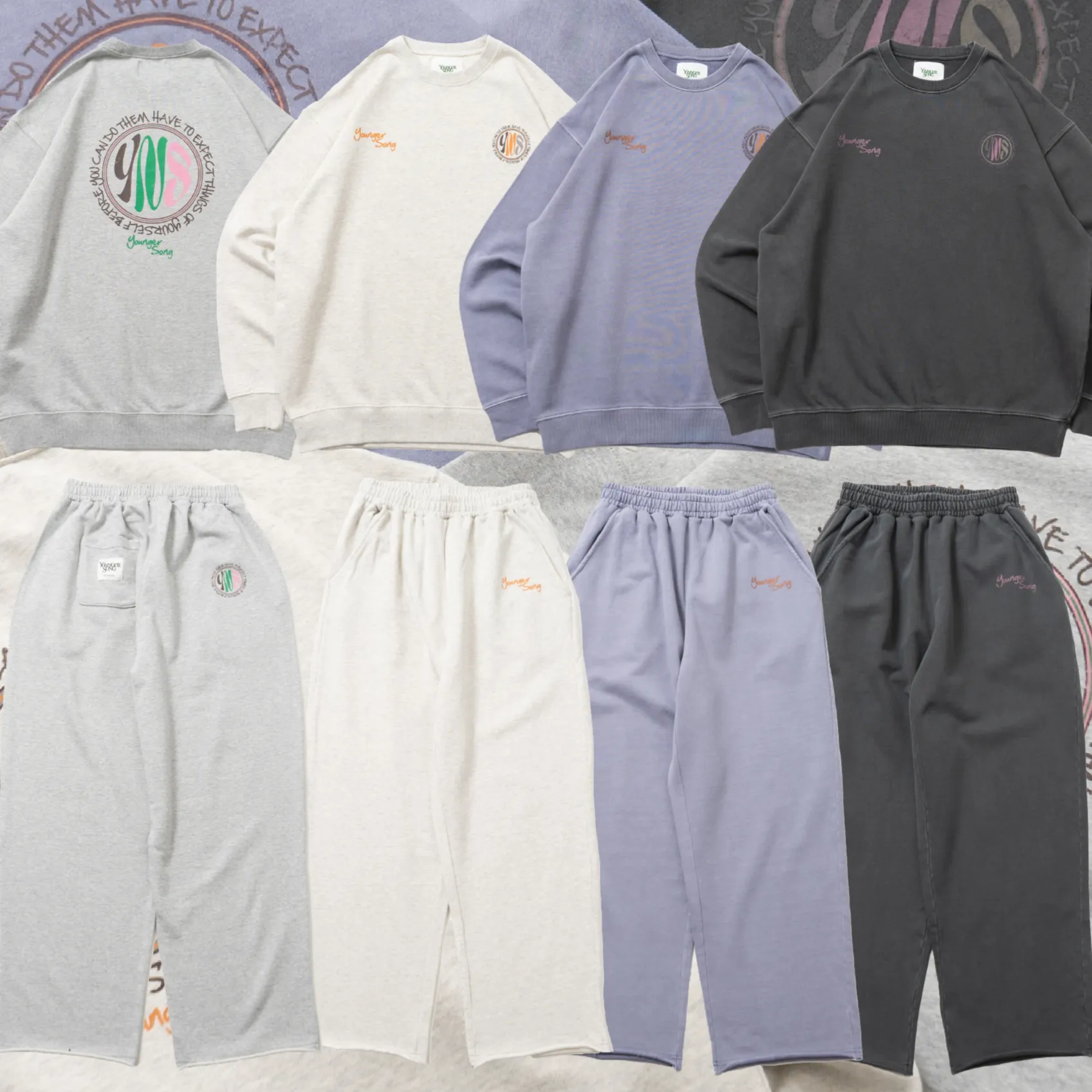glove logo sweat pants