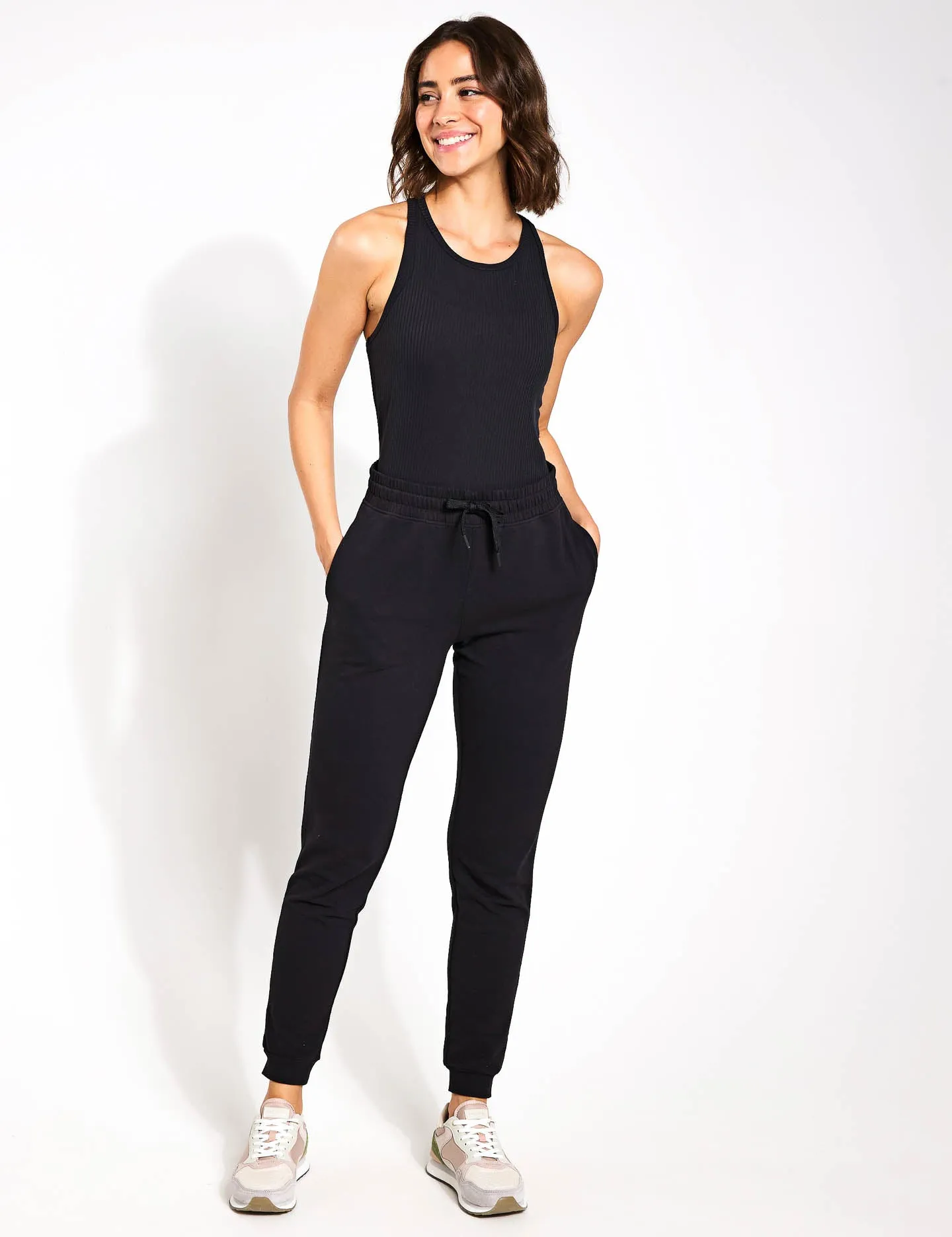 Go Balance Cuffed Yoga Jogger - Black