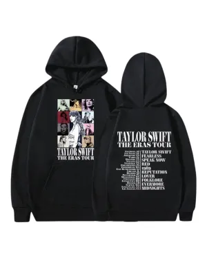 Graphic Double-Sided Women's Taylor Swift Eras Tour Hoodie