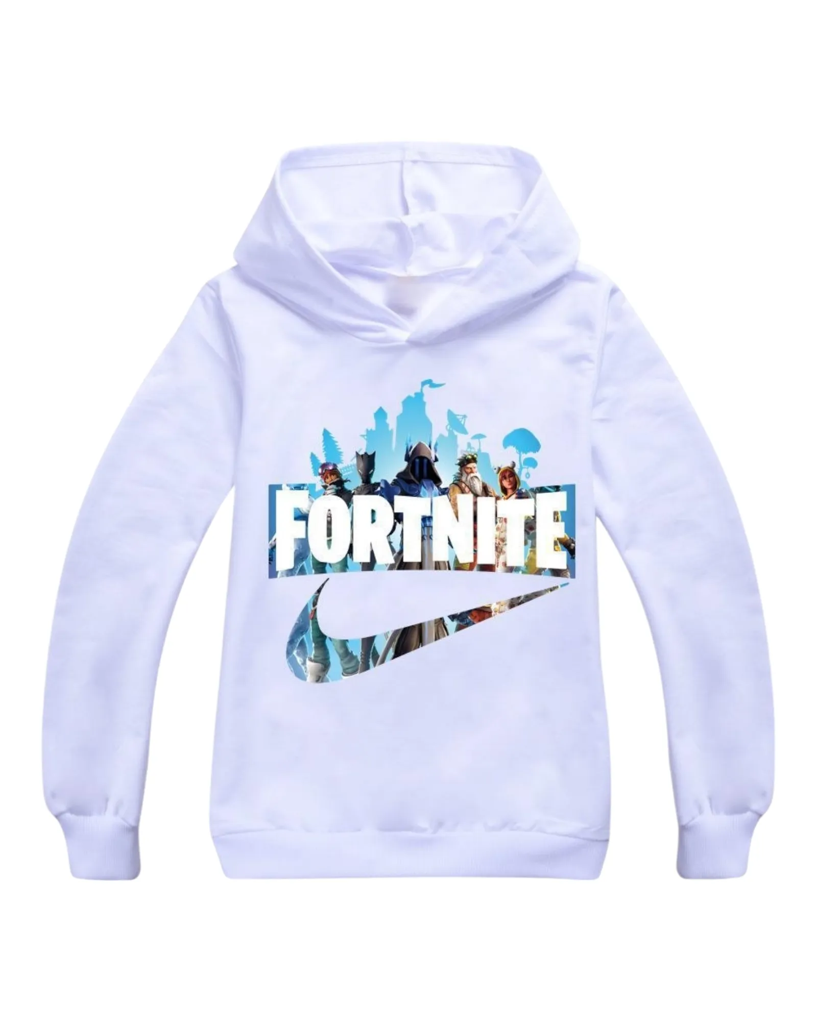 Graphic Hoodie with Fortnite Design