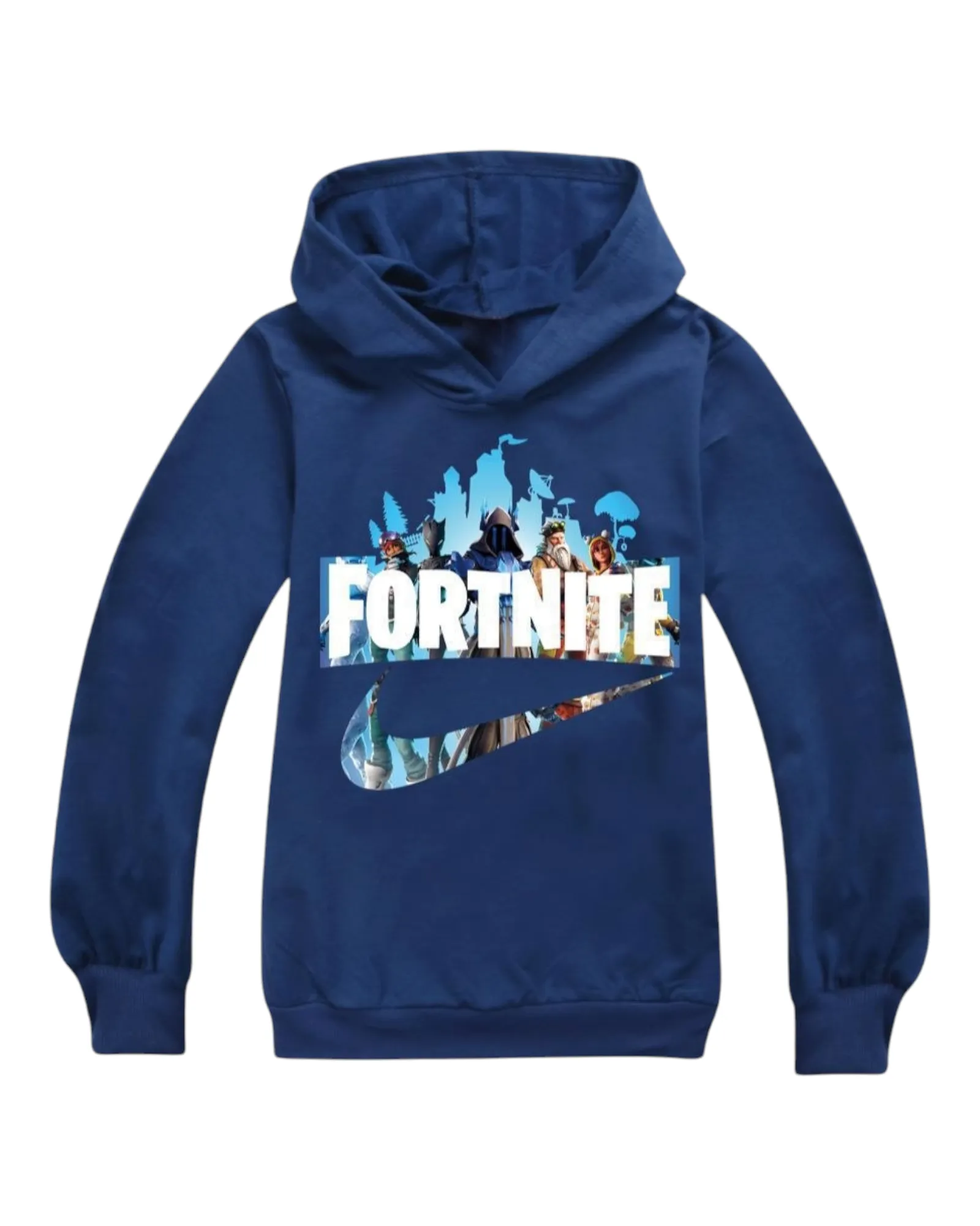 Graphic Hoodie with Fortnite Design
