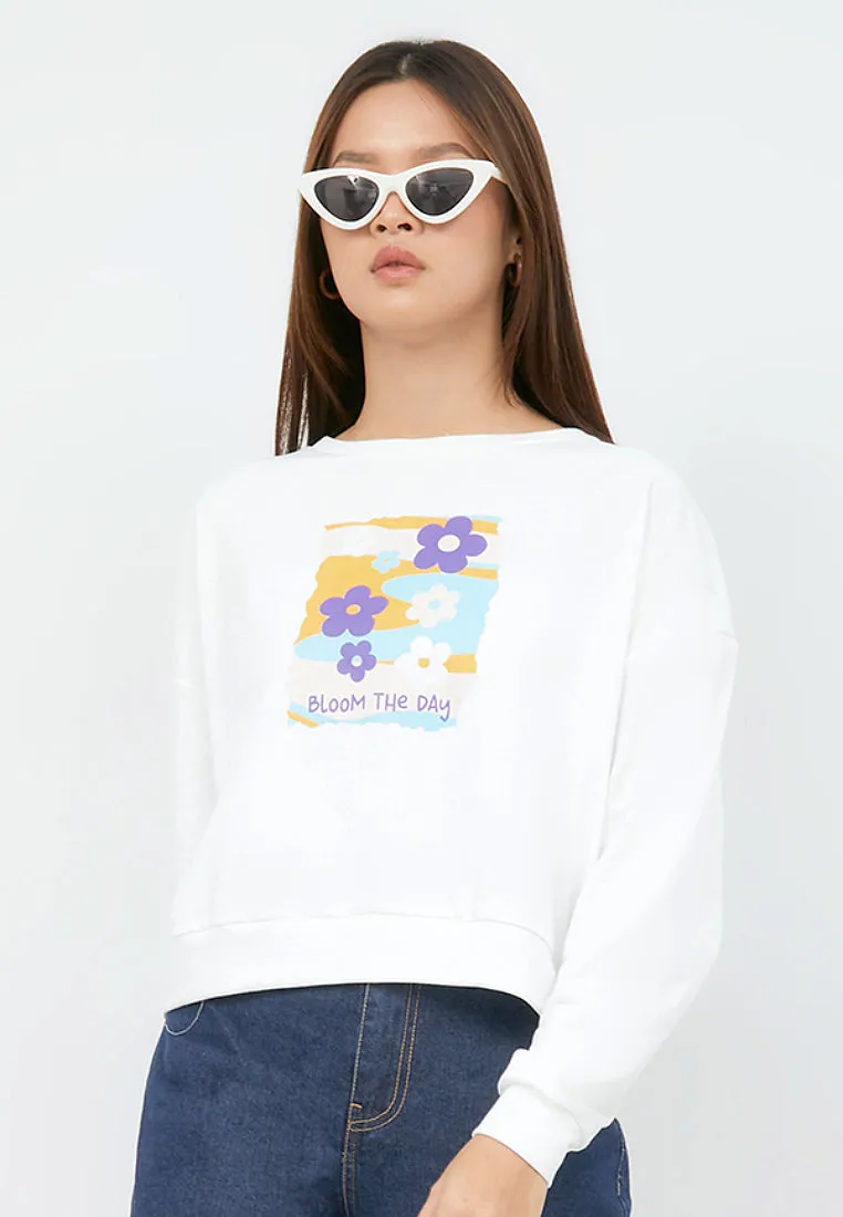 Graphic Loose Sweatshirt