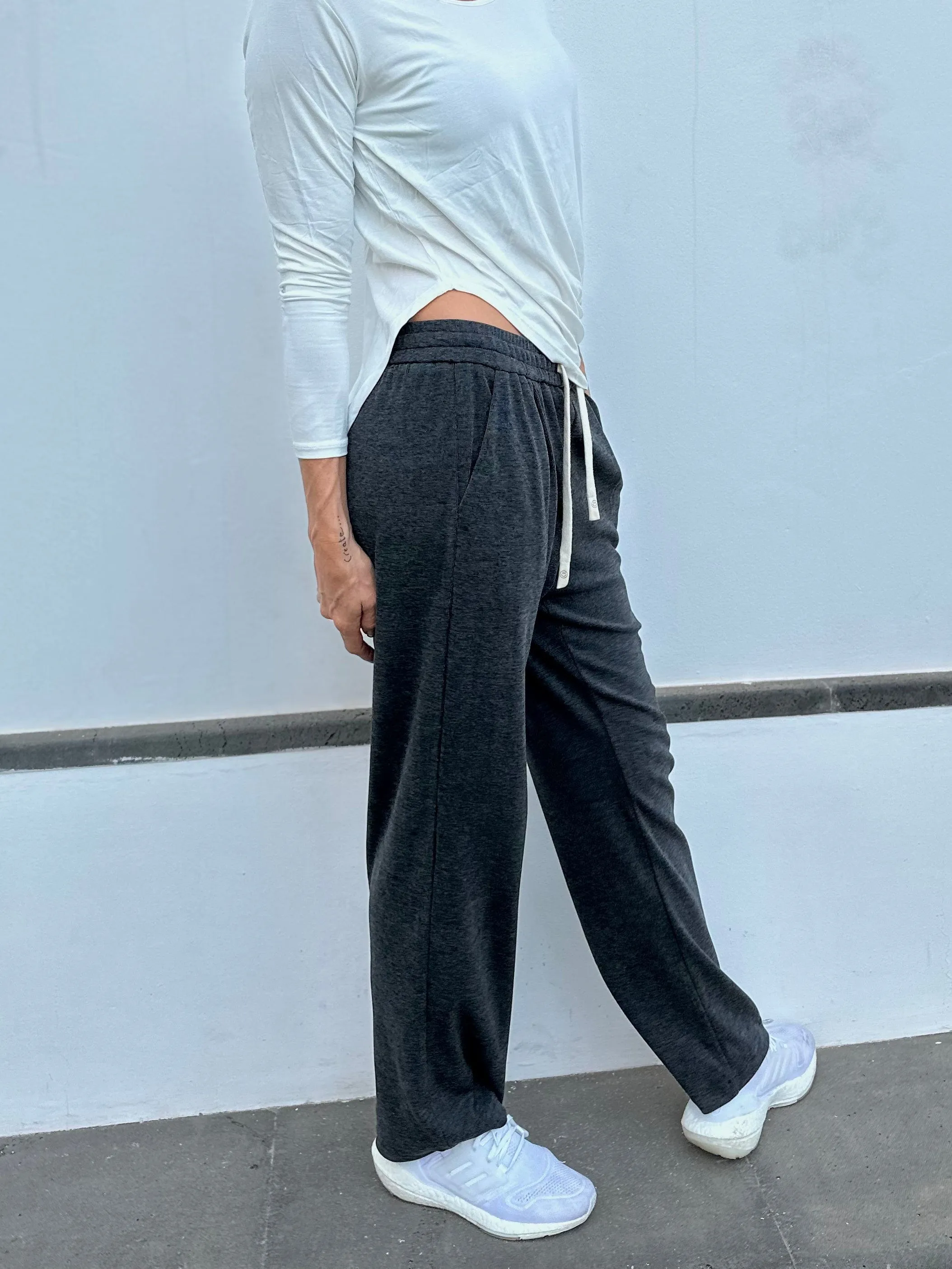 Gray sweatpants Kimmie - Sweatpants - Sassy Copenhagen
