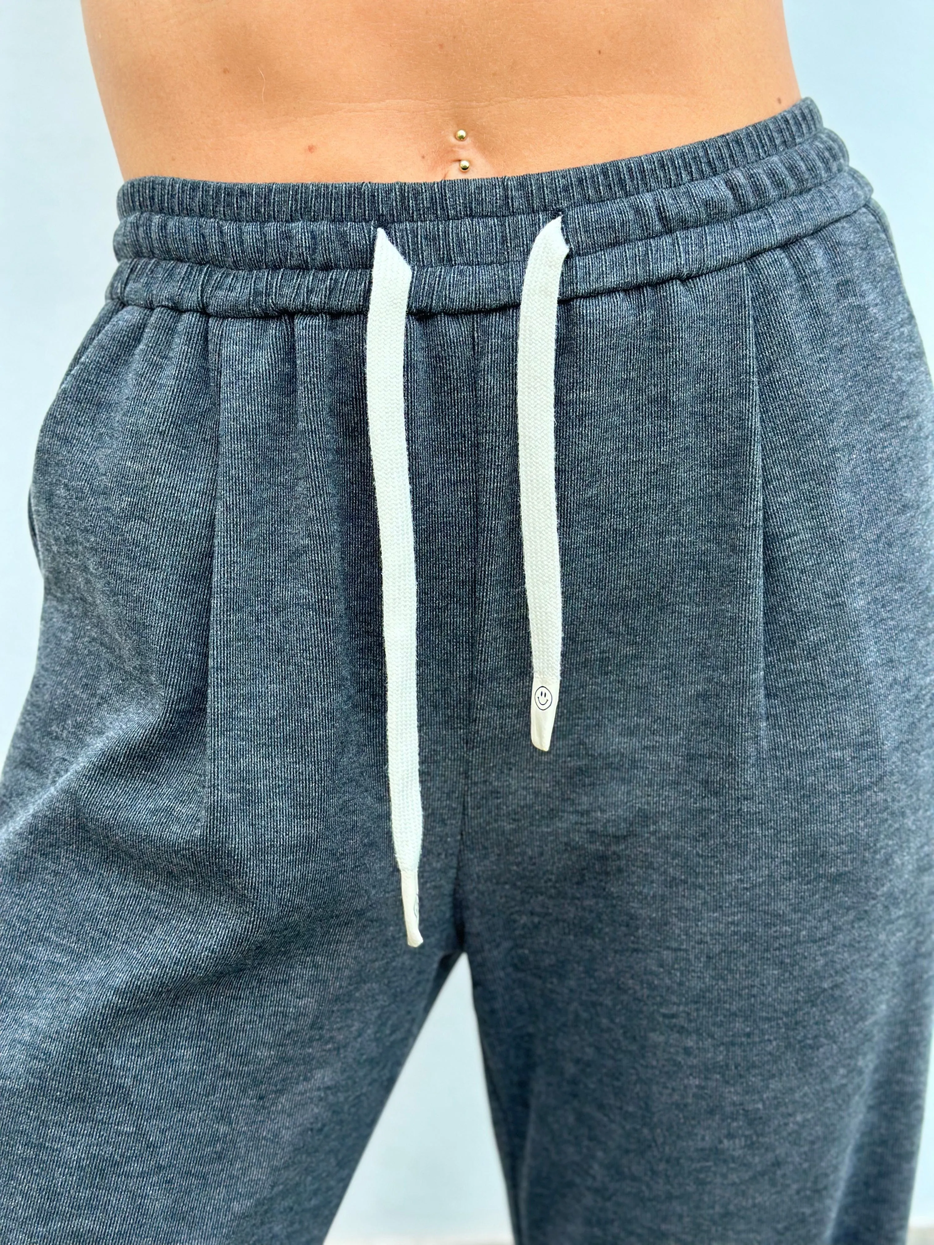 Gray sweatpants Kimmie - Sweatpants - Sassy Copenhagen