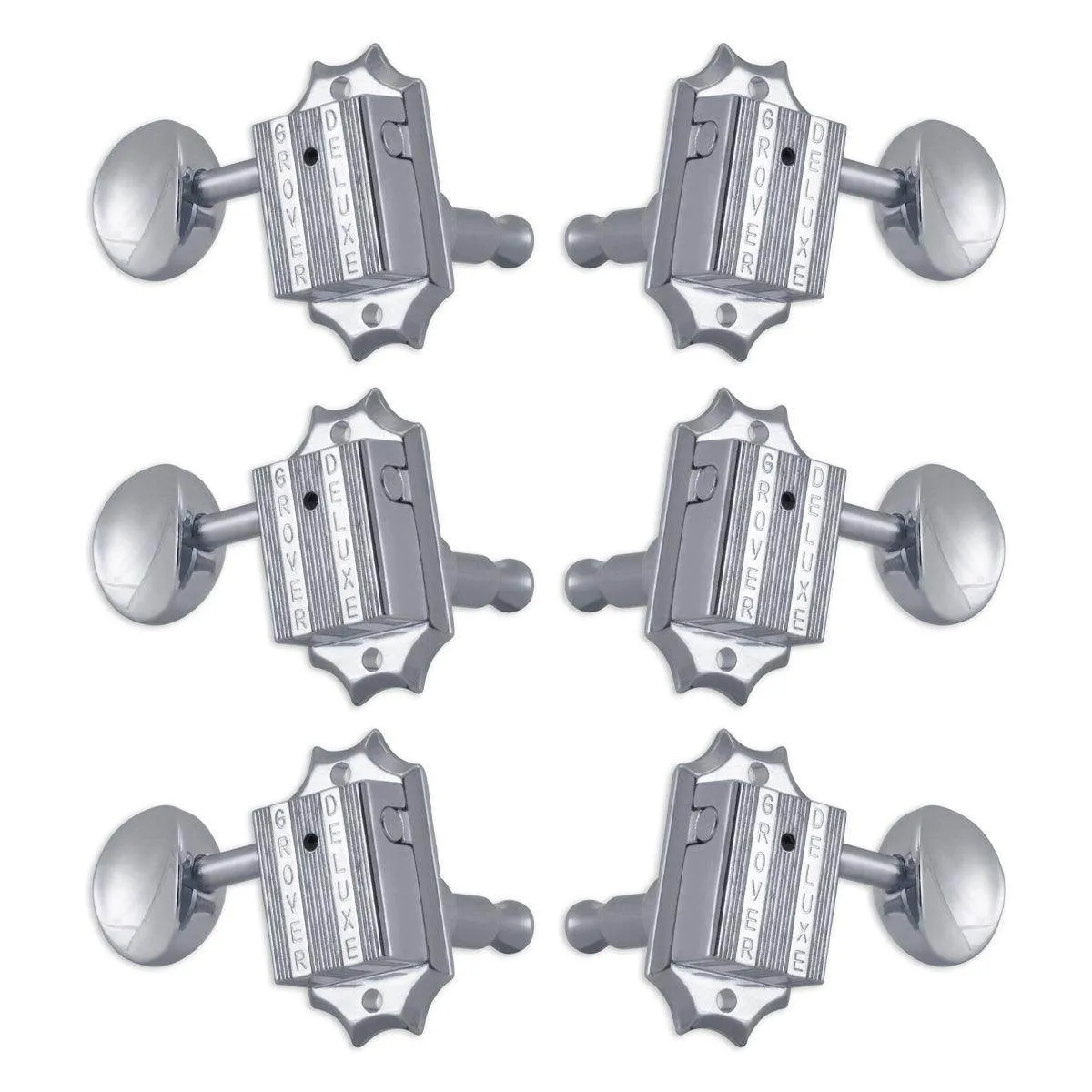 Grover Vintage Machineheads ~ 3 3 ~ Chrome
