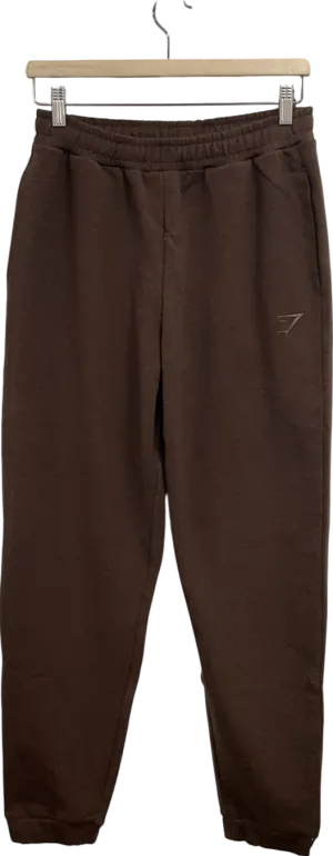 gymshark Brown Rest Day Sweat Joggers UK XS