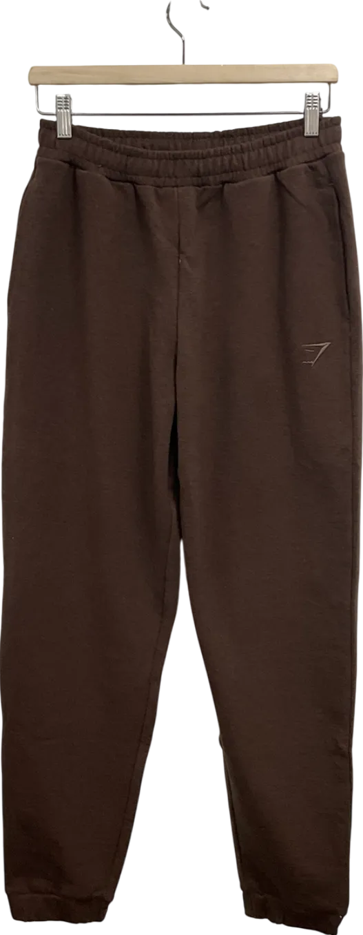 gymshark Brown Rest Day Sweat Joggers UK XS