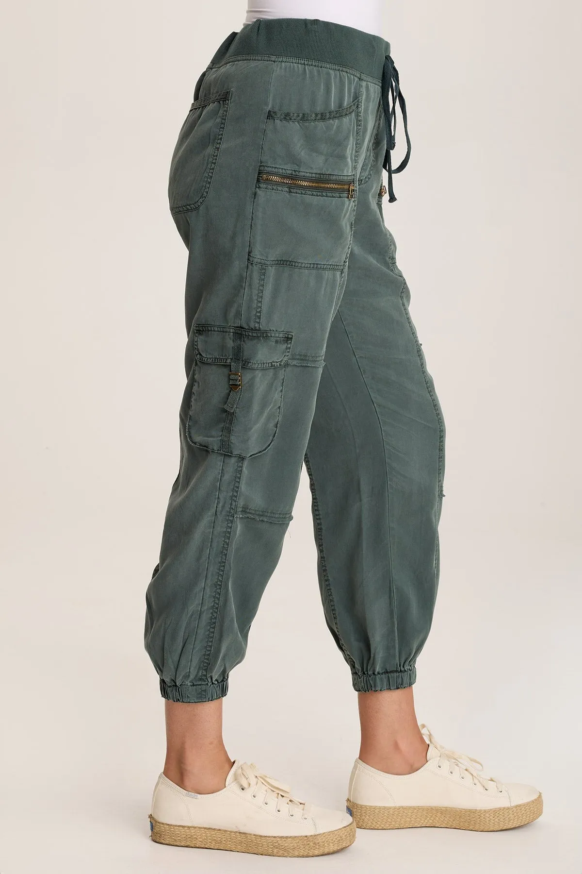 Hansa Twill Cargo Jogger Pant