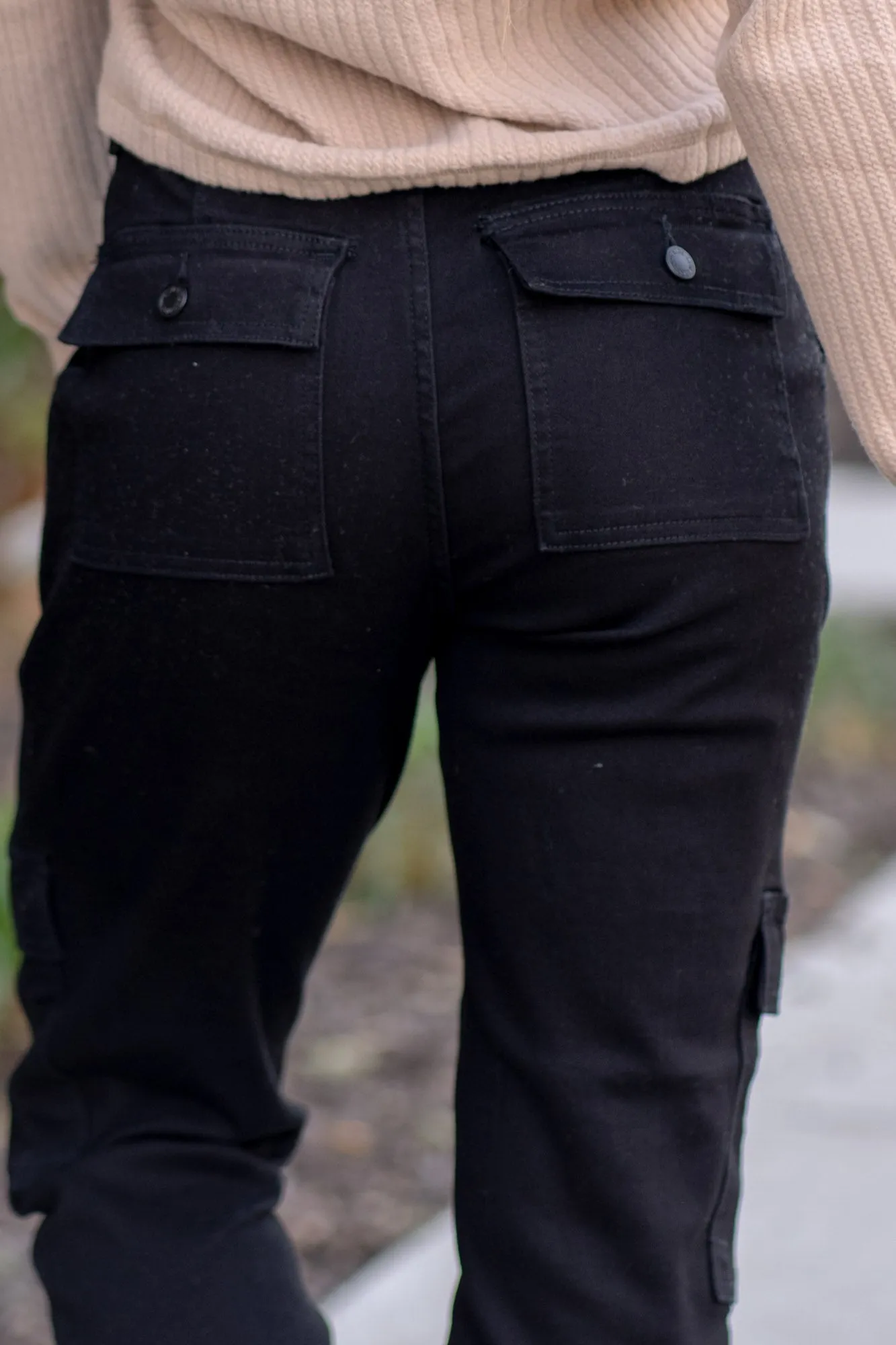 Harper High Rise Cargo Cuffed Jogger Regular & Plus Sizes