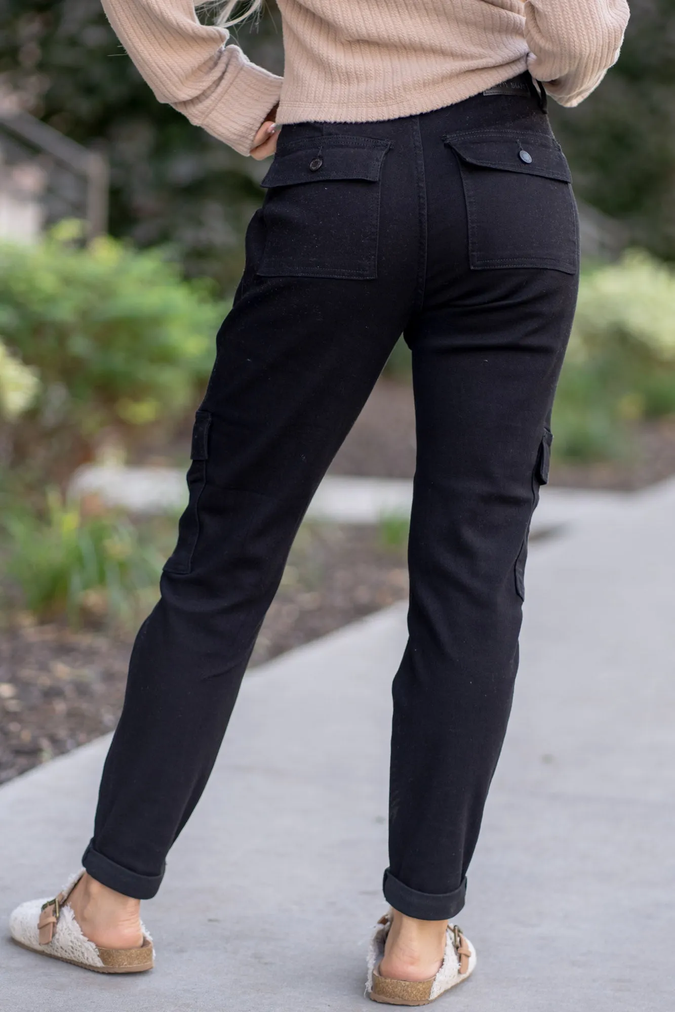 Harper High Rise Cargo Cuffed Jogger Regular & Plus Sizes