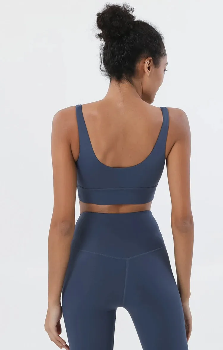 Hazel 2-Piece Leggings and Crop Tops Workout Set