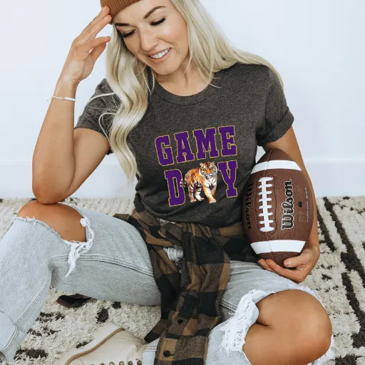 Hazel Blues® |  LSU Tigers Game Day Graphic Tee