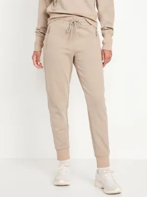 High-Waisted Dynamic Fleece Joggers