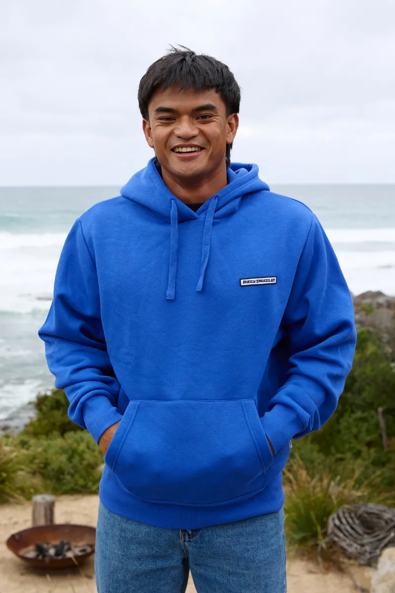 Hoodie in Bright Blue Country Club