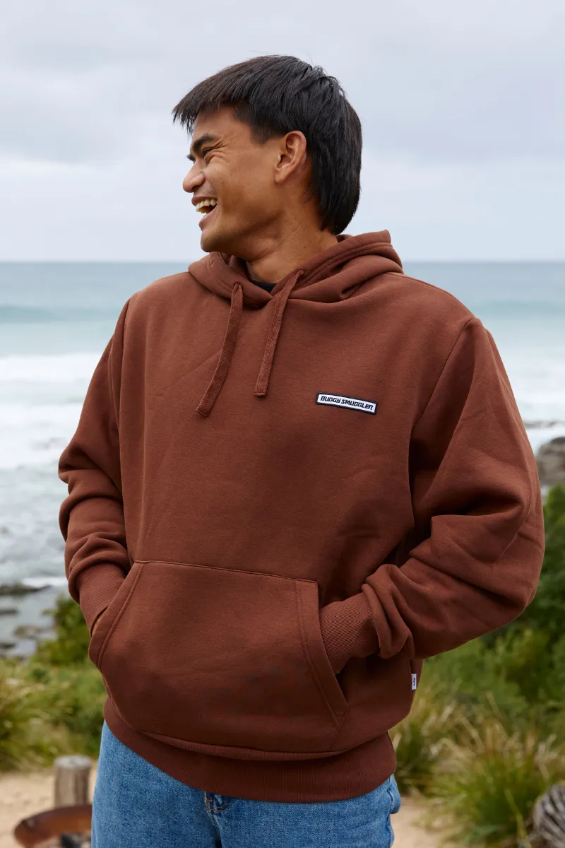 Hoodie in Brown Budgy Bay Hotel