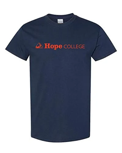 Hope College Horizontal 1 Color T-Shirt