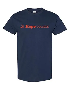 Hope College Horizontal 1 Color T-Shirt
