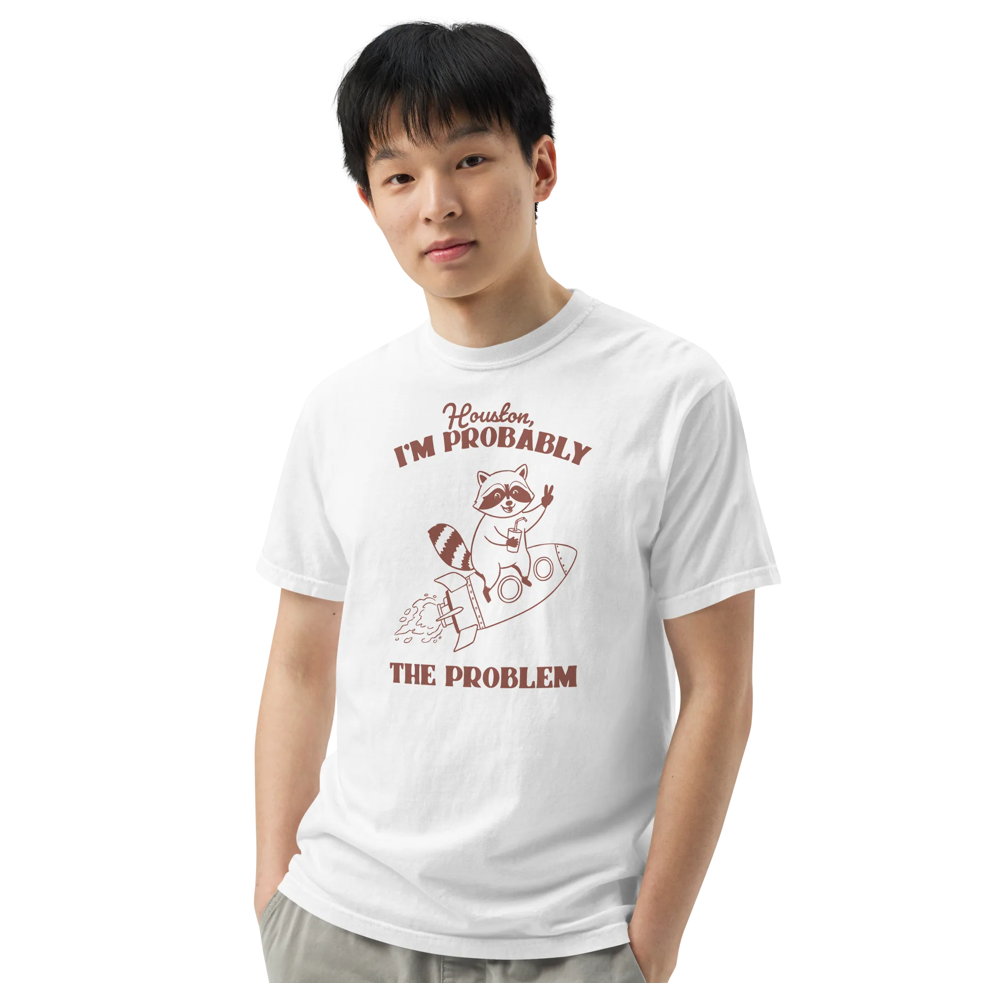 Houston I'm Probably The Problem Premium T-Shirt