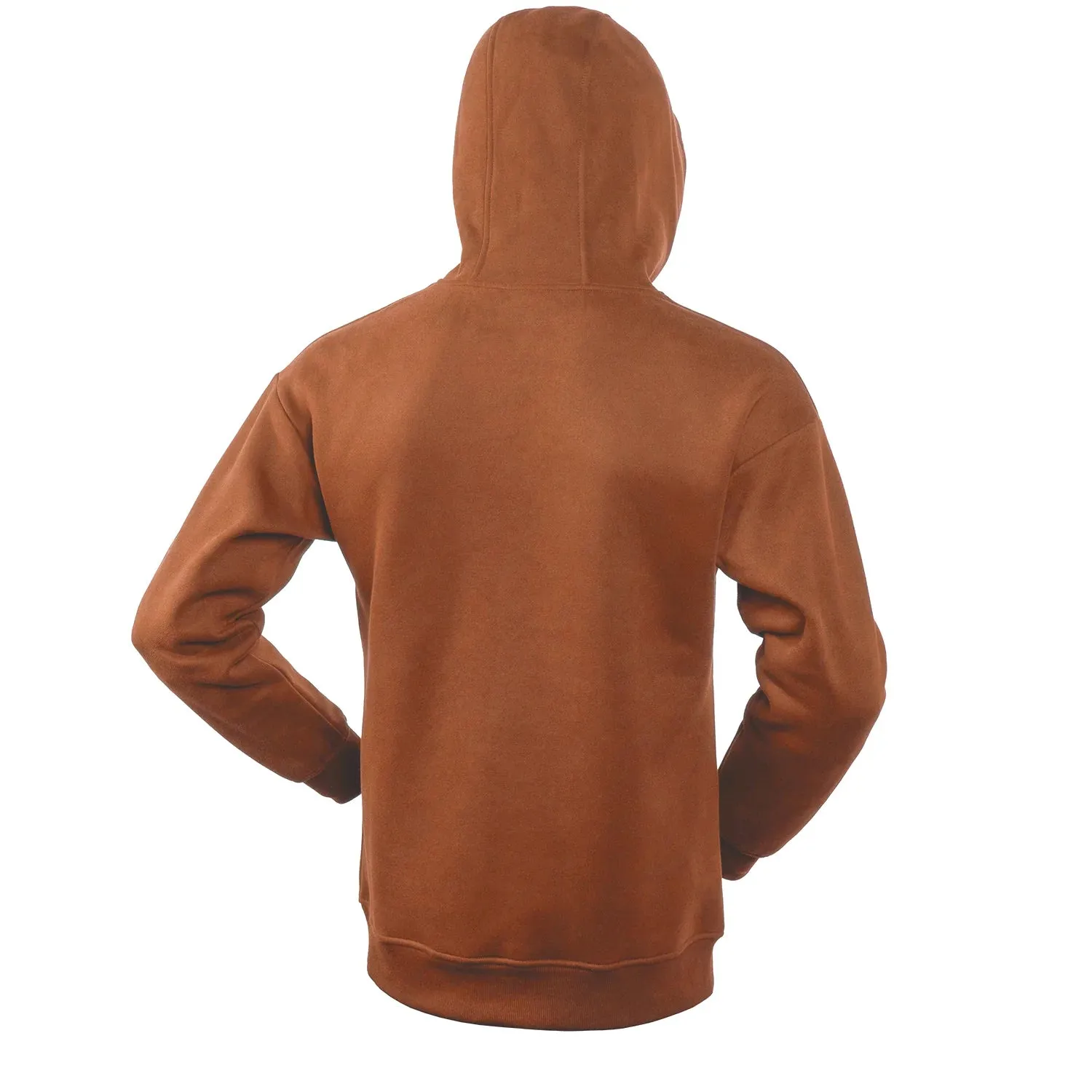 Hunters Element Men's Fallow Skull Hoodie - Rust