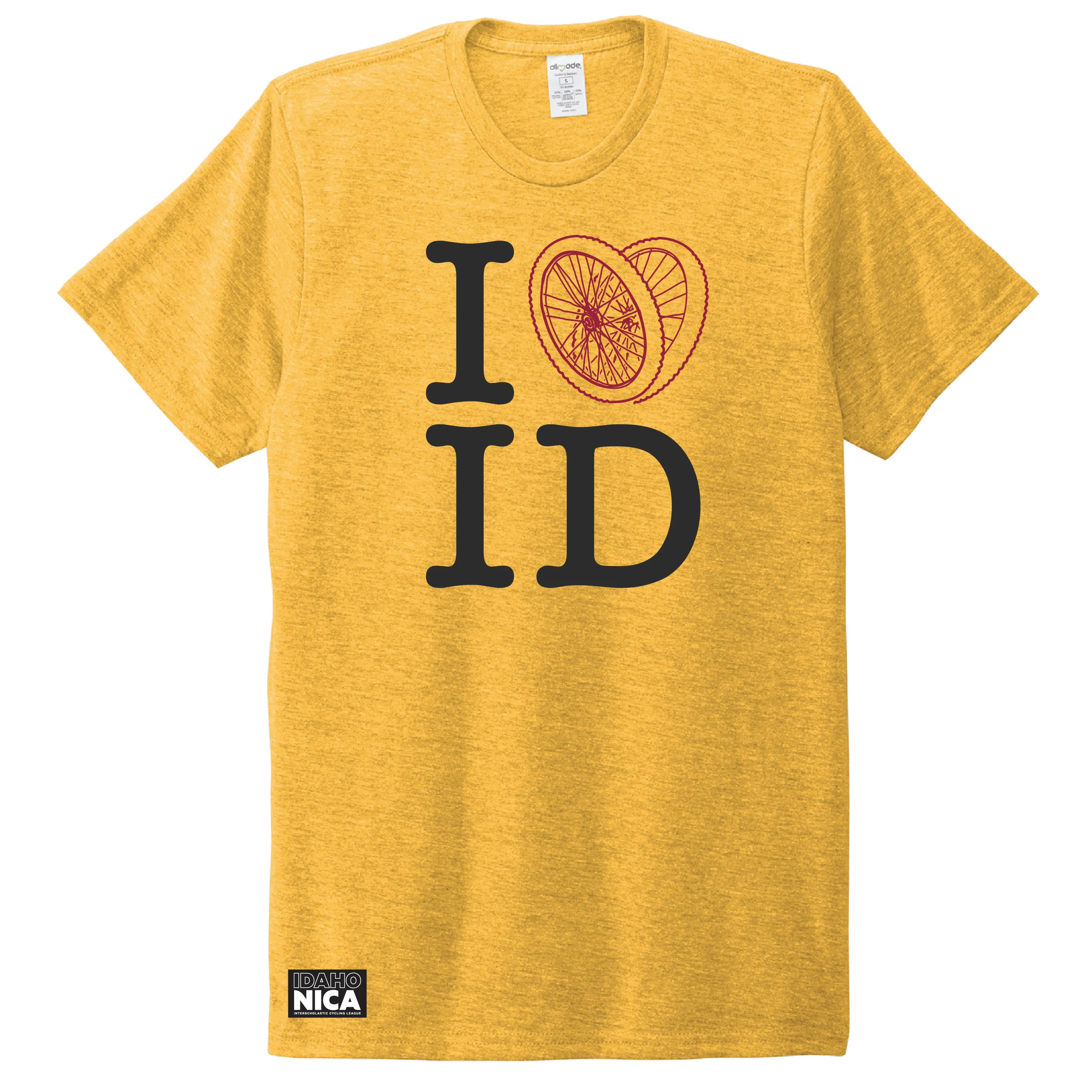 Idaho NICA "I Bike Idaho" Tee