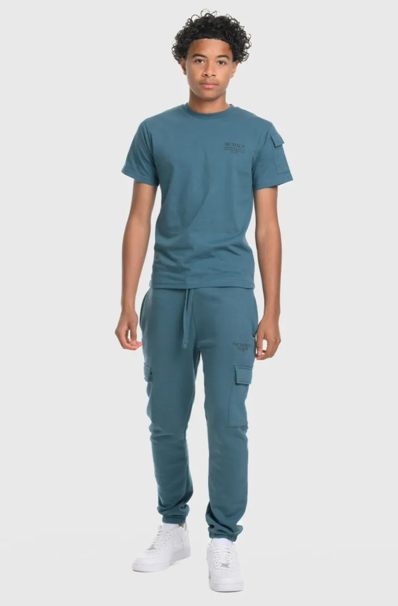 INTEGER BOYS JOGGER - TEAL