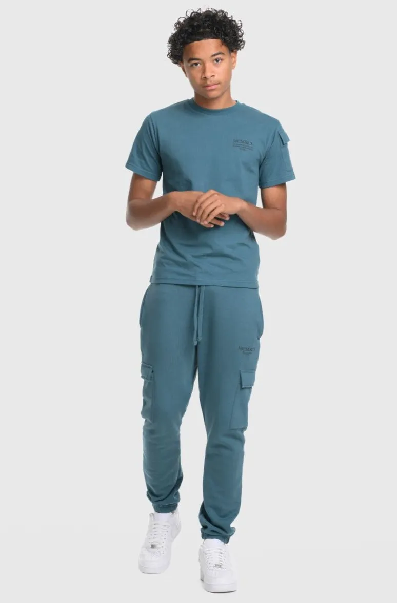 INTEGER BOYS JOGGER - TEAL