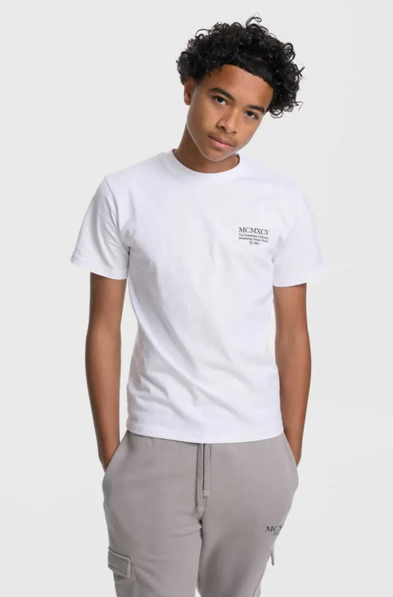 INTEGER BOYS T-SHIRT - WHITE