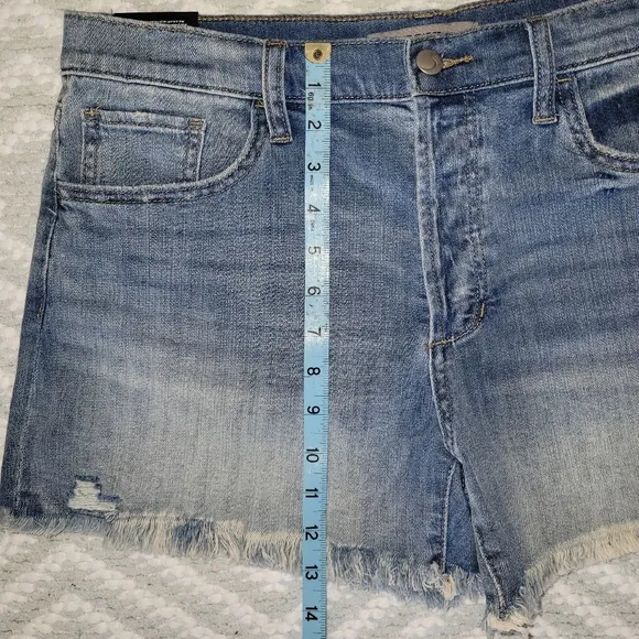 Joe's Jeans Relaxed Raw Hem Denim Shorts In MIA