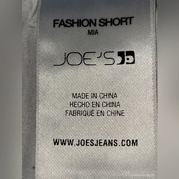 Joe's Jeans Relaxed Raw Hem Denim Shorts In MIA