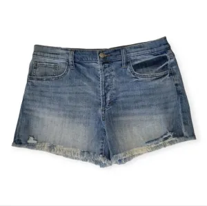 Joe's Jeans Relaxed Raw Hem Denim Shorts In MIA