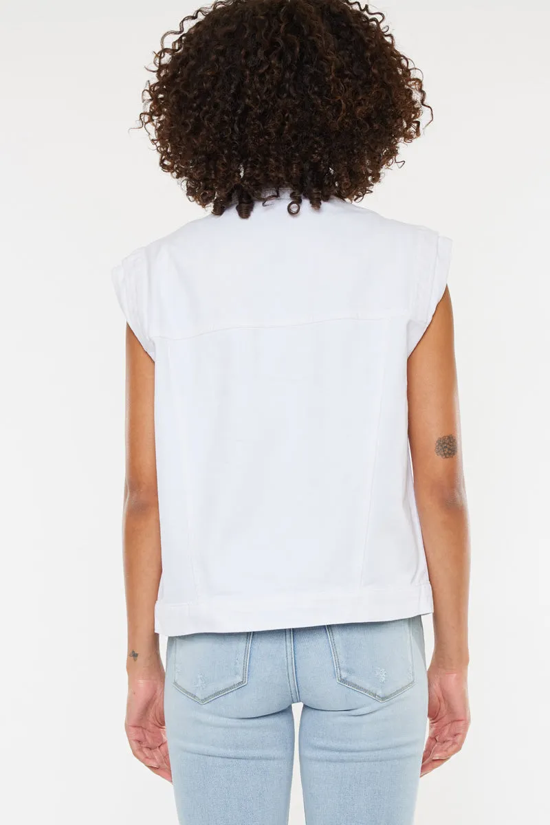 Joey Oversized 80's Vest