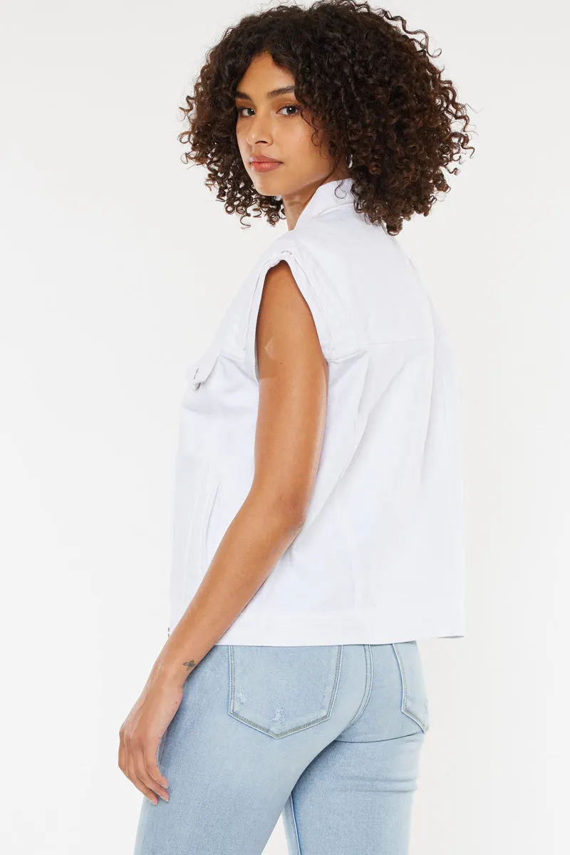 Joey Oversized 80's Vest