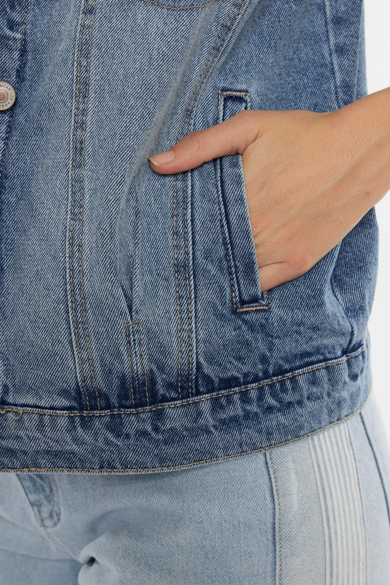 Joey Oversized 80's Vest