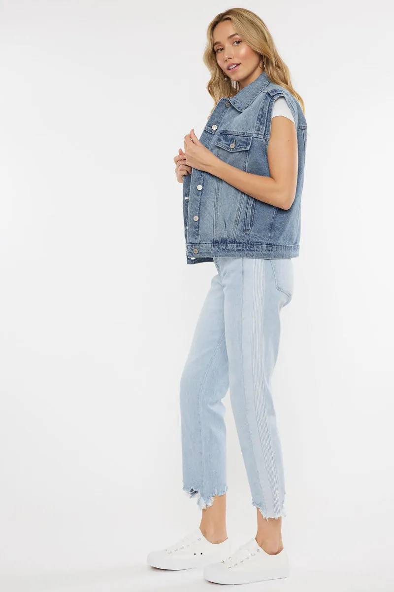 Joey Oversized 80's Vest