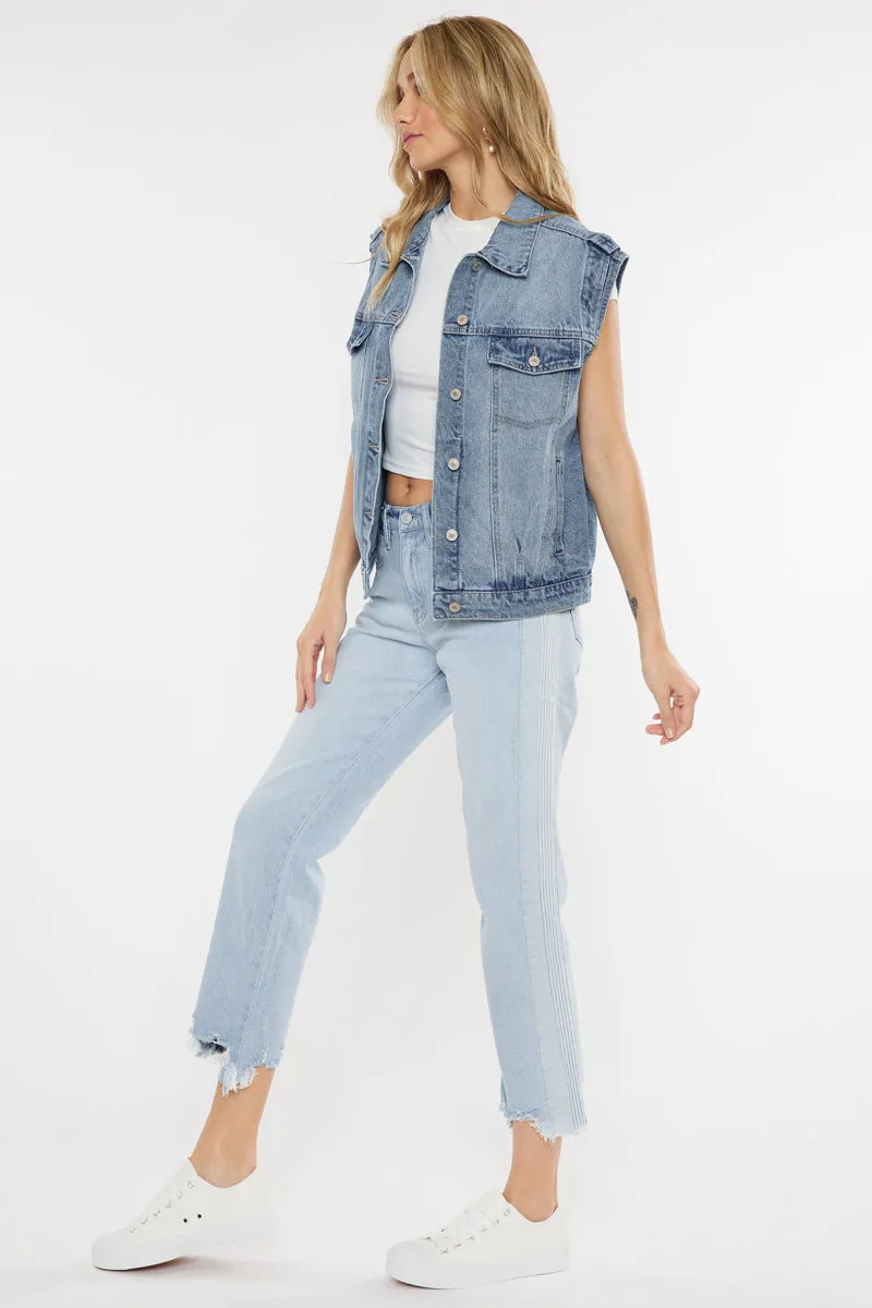 Joey Oversized 80's Vest