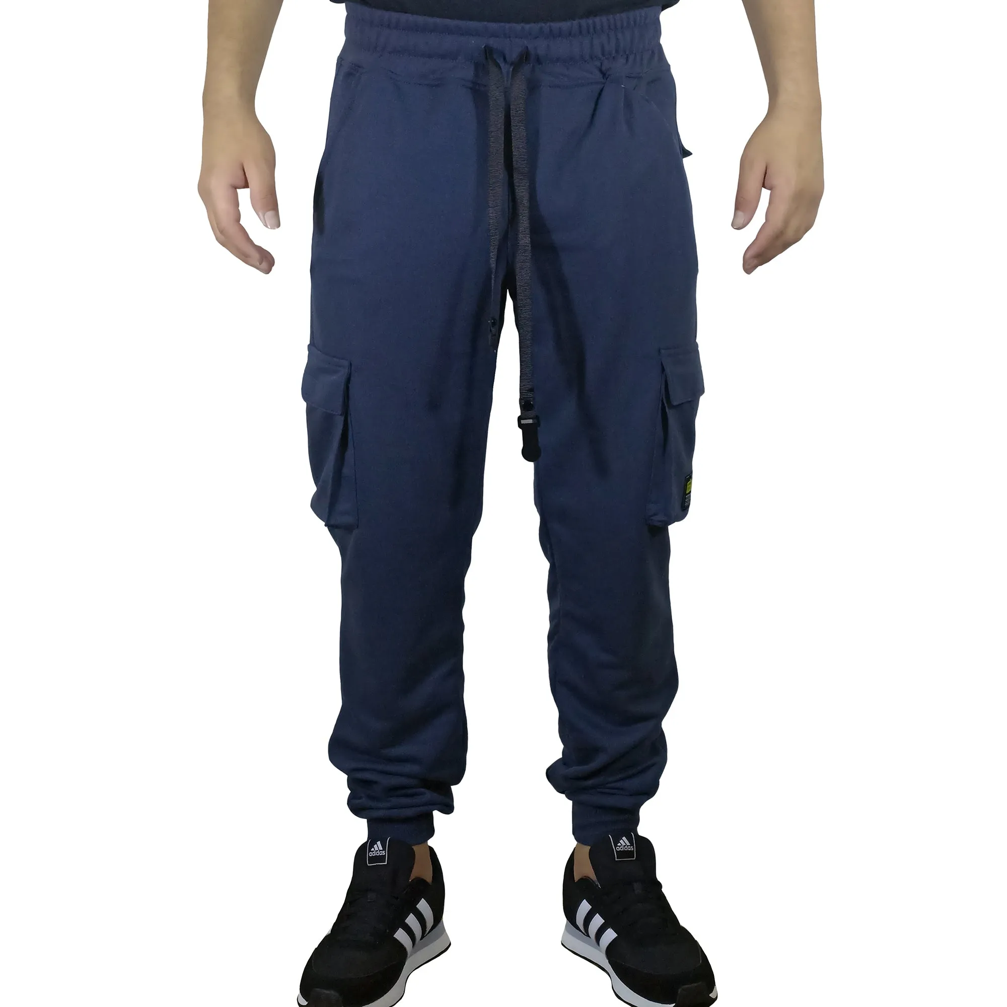 Jogger Cargo Algodón Para Hombre - Acero