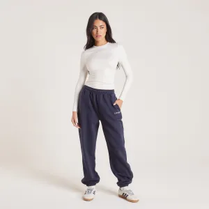 Jogginghose mit Bündchen - Tintenblau