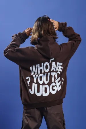 JUDGE OVERSIZED HOODIE