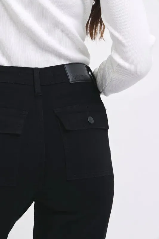 Judy Blue Full Size High Waist Cargo Cuffed Jogger Plus Size